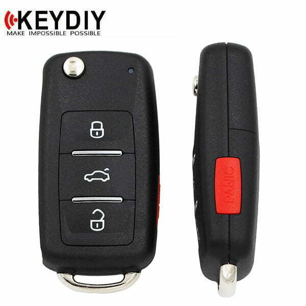 KEYDIY – Audi Style / 4-Button Universal Flip Key Remote (B08-4)