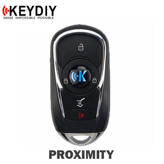 KEYDIY – Buick Style 4-Button Universal Smart Key w/ Proximity Function (KD-ZB22-4)