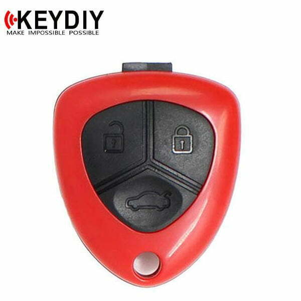 KEYDIY – Ferrari Style / 4-Button Universal Flip Key Blank (KD-B17)