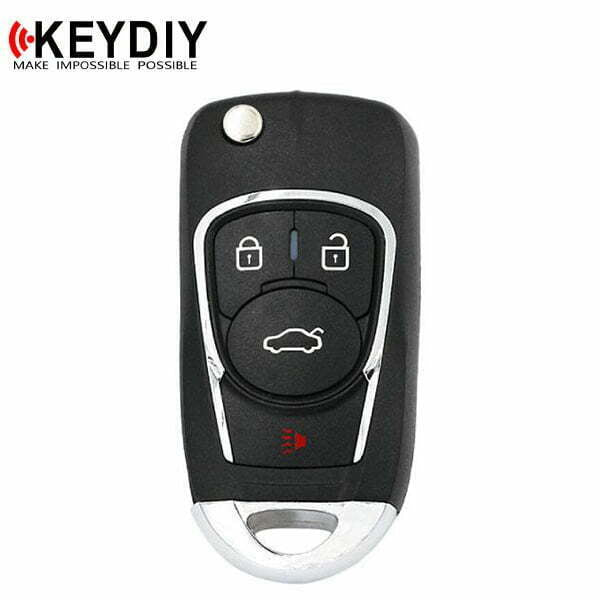 KEYDIY – GM Style / 4-Button Universal Flip Key Blank (KD-B22-4)