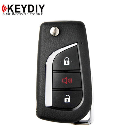 KEYDIY – Toyota Style / 3-Button Universal Flip Key Remote (KD-B13-2+1)