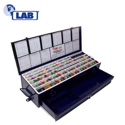 LAB – EPD005 – .005 – Super Wedge Pro – Universal Rekeying Pin Kit – W/ Drawer