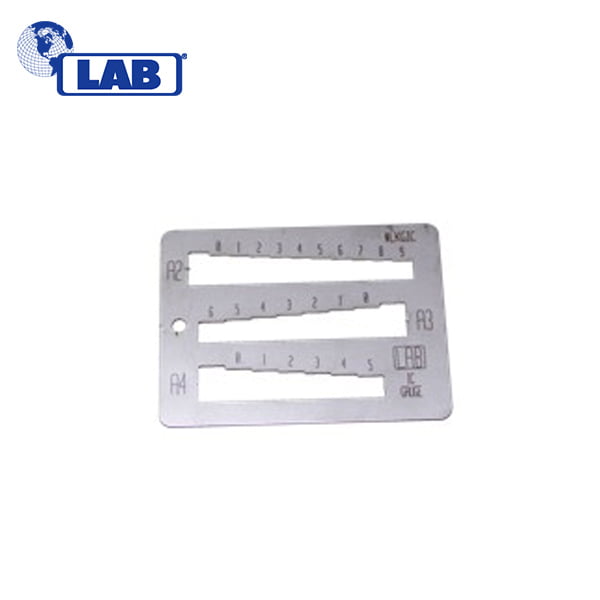 LAB – Interchangeable Core Key Gauge / LKGIC
