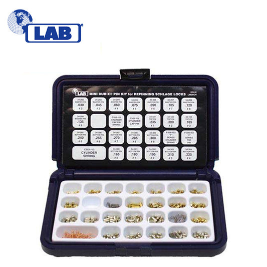 LAB – LMDSCH – Mini DUR-X – Schlage Rekeying Pin Kit