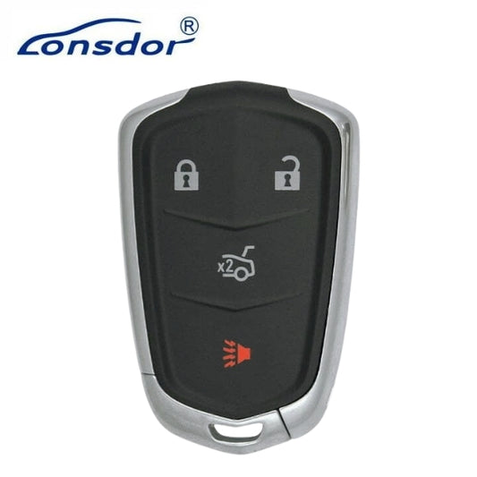 Lonsdor – CD30-01 Cadillac Style – 4-Button Universal Smart Key – ID46+ID49+1D4A – Adjustable Frequency (Aftermarket)