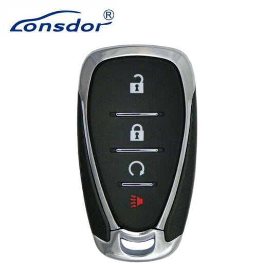 Lonsdor – CL30-01 Chevrolet Style – 4-Button Universal Smart Key – ID46+ID49+1D4A – Adjustable Frequency (Aftermarket)