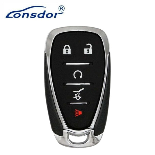 Lonsdor – CL30-02 Chevrolet Style – 5-Button Universal Smart Key – ID46+ID49+1D4A – Adjustable Frequency (Aftermarket)