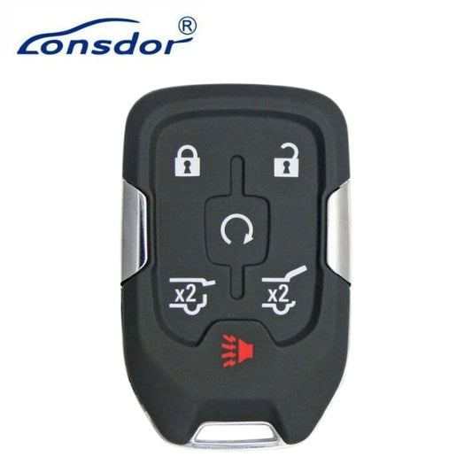Lonsdor – CL30-11 Chevrolet Style – 6-Button Universal Smart Key – ID46+ID49+1D4A – Adjustable Frequency (Aftermarket)
