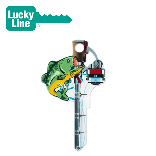 LuckyLine – Key Shapes™ Fishing Key Blank -1/CD