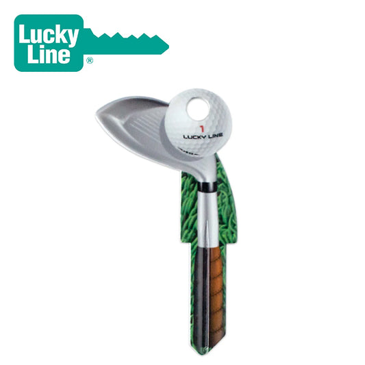 LuckyLine – Key Shapes™ Golf Key Blank -1/CD