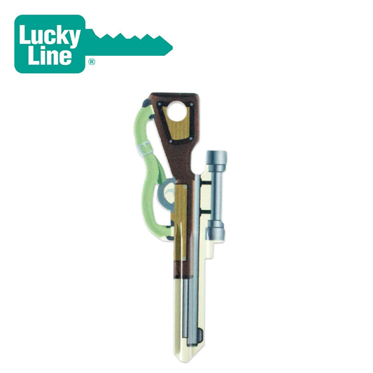 LuckyLine – Key Shapes™ Rifle Key Blank -1/CD