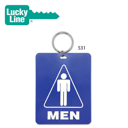 LuckyLine – Men’s Restroom Tag with Ring