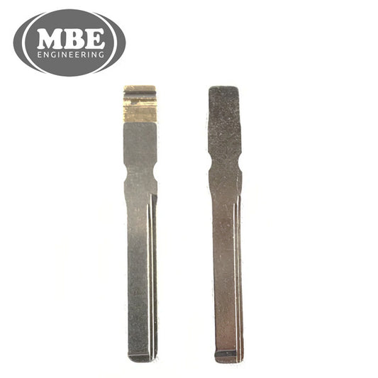 MBE – Blank Key Blade HU64 With Roll Pin For KR55 Flip Remote Keys