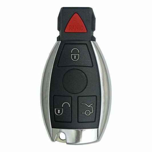 1997-2014 Mercedes Benz / 4-Button Fobik Key / 2 Batteries / IYZ-3312 (Aftermarket)