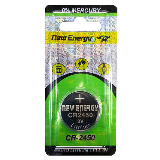 New Energy – CR2450 3-Volt Lithium Battery (1 PC)