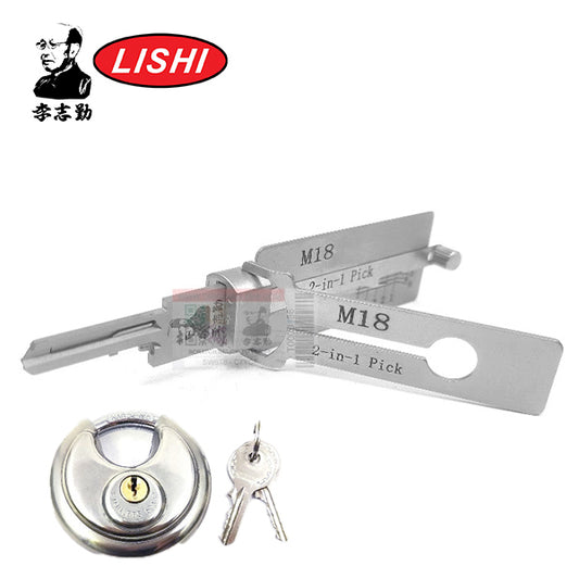 NEW! Original Lishi – M18/1092-40 Pick & Decoder For Master Lock – Anti-Glare