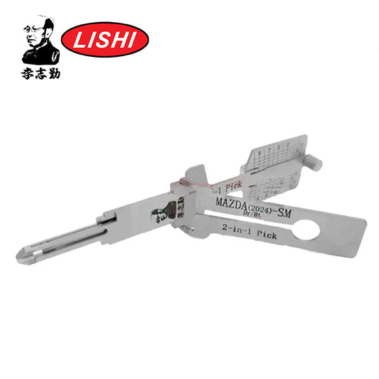 NEW! Original Lishi – 2024+ Mazda CX-30 / 2-In-1 Pick & Decoder / 10-Cut / Door / Trunk / MAZDA2024-SM – Anti Glare