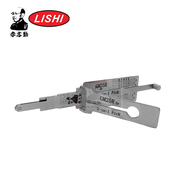 Original Lishi – GM25R / B87 / K1994 For Kenworth, Briggs & Stratton and GM Trucks / Anti-Glare