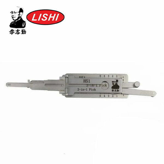 Original Lishi – Ford 1990 / H51 FO6 / 5 Cut / 2-in-1 Pick & Decoder / Anti Glare