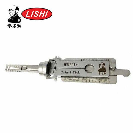Original Lishi – HU162T 2016 Volkswagen Audi / 9 Cut / 2-in-1 Pick & Decoder / Anti Glare