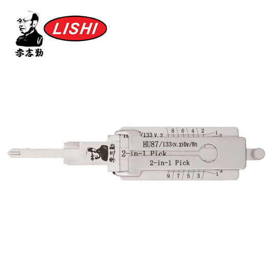 Original Lishi – HU87 / HU134 Suzuki / 10-Cut / 2-in-1 Pick & Decoder – Door Locks Only – AG