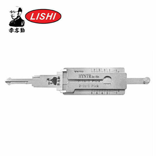 Original Lishi – HYN7R HY12 Hyundai Kia / 2-in-1 Pick & Decoder / Single Lifter