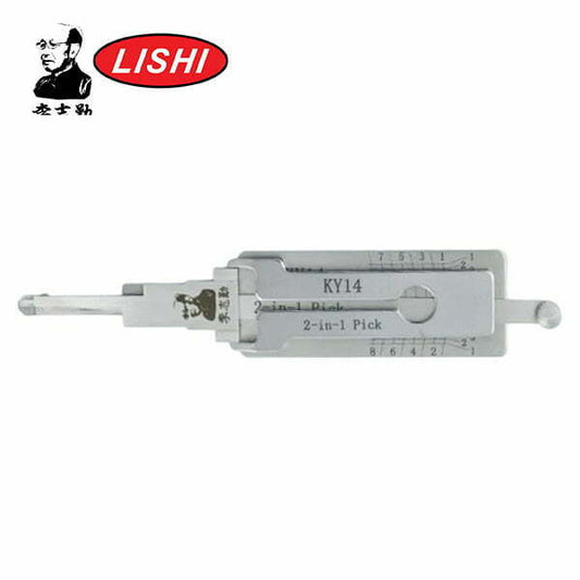 Original Lishi – KY14 Kia / 8-Cut / 2-in-1 Pick & Decoder