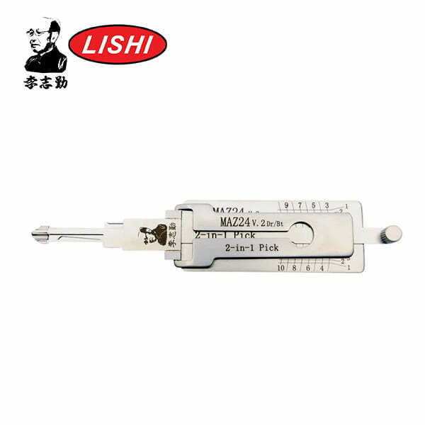 Original Lishi – Mazda / Ford / MAZ24R / Door / Trunk / 2-in-1 / Pick & Decoder