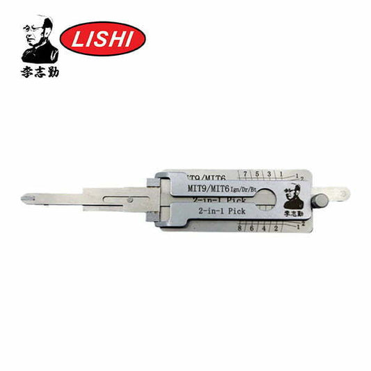 Original Lishi – Mitsubishi / MIT6 MIT9 / Ignition / Door / Trunk / Twin Lifter 2-in-1 Pick & Decoder / AG