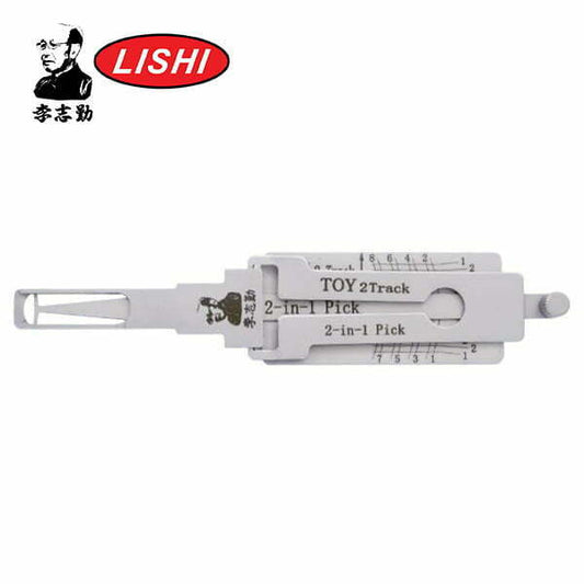 Original Lishi – TOY2T 2-Track – 80K Toyota Lexus 2-in-1 Pick & Decoder / Door & Trunk / Anti Glare