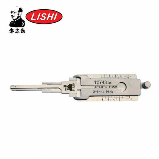 Original Lishi – TOY43 Toyota / 8-Cut / 2-in-1 Pick & Decoder / Ignition