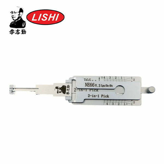 Original Lishi – Volvo / NE66 / 4-Track / 2-in-1 / Pick / Decoder AG