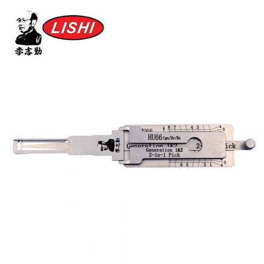 Original Lishi – VW / Audi / Porsche / HU66 / 2-in-1 / Pick & Decoder / IGN / Door & Trunk / Single Lifter AG