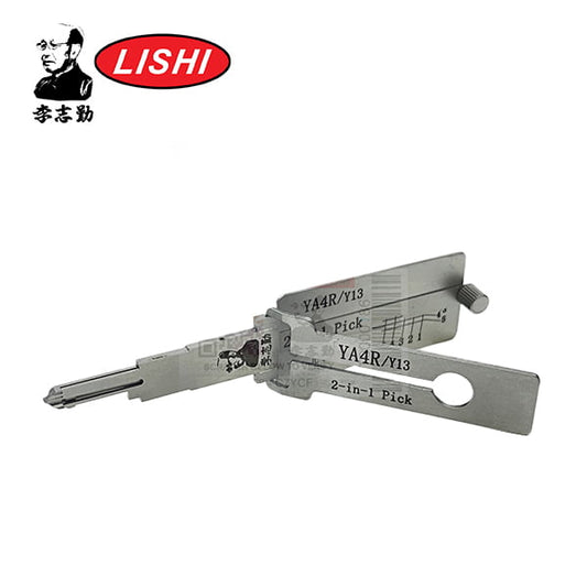 Original Lishi – YA4R/Y13 IC50 / 2-In-1 Pick & Decoder For Roof Racks, Cabinet Locks and More / Anti-Glare