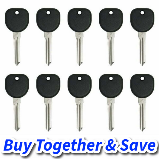 Bundle of 10 / GM B111 Transponder Key (46 Philips) (Aftermarket)