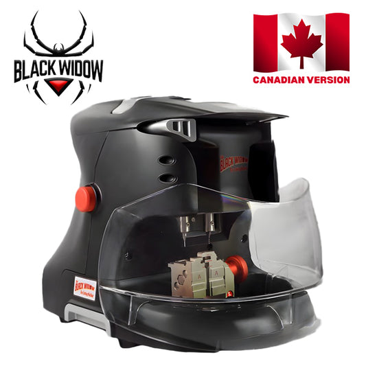 The BLACK WIDOW Key Cutting Machine – AUTOMOTIVE Edition – Canadian Version