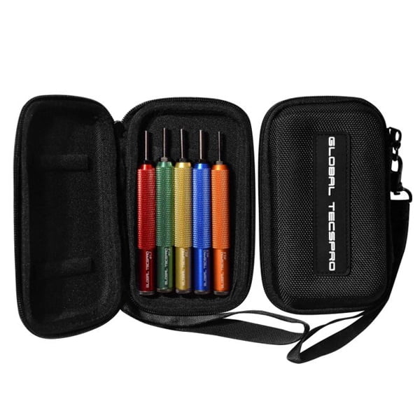 Upgraded 5-Piece Pin Installing Punch Set With Magnetic Case