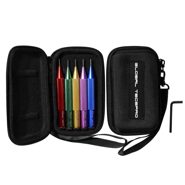 Upgraded 5-Piece Pin Removing Punch Set With Magnetic Case