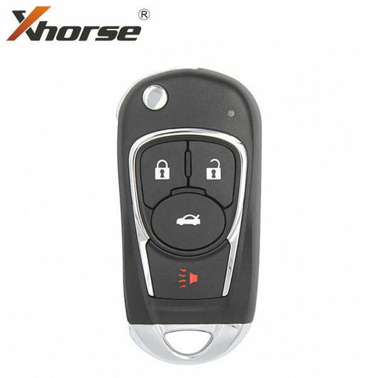 Xhorse – Buick Style / 4-Button Universal Flip Remot Key Remote for VVDI Key Tool / XKBU02EN (Wired)