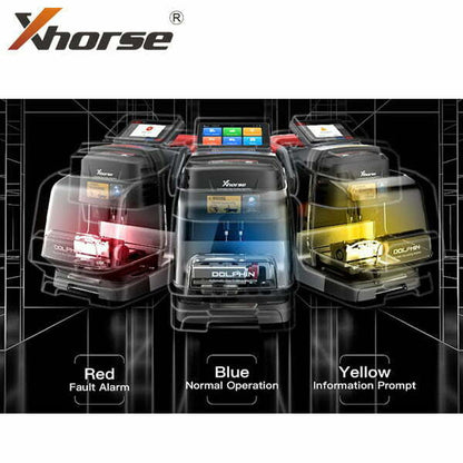Xhorse Dolphin II XP-005L Key Cutting Machine with Adjustable Screen + Autel – MaxiIM KM100 Universal Key Generator Kit