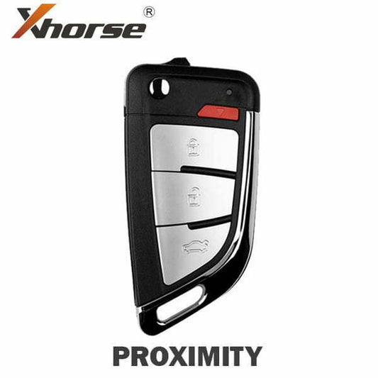 Xhorse – Knife Style / 4-Button Universal Remote Flip Key w/ Proximity Function for VVDI Key Tool / XSKFF0EN
