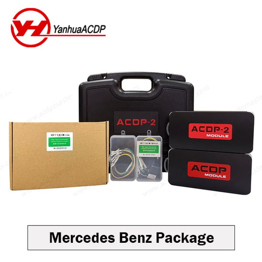 YANHUA ACDP-2 – Mercedes Benz Package (Module 15 + 16 + 18 + 19) For DME Gearbox Refresh Clone