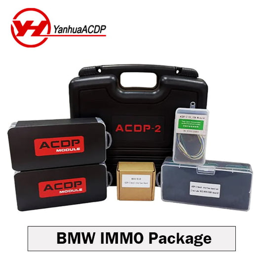 YANHUA ACDP-2 – Mini ACDP2 Key Programmer – BMW IMMO Package (Basic Module + Module 2 + Module 3 + B48/N20/N55/B38 Bench Board Set)